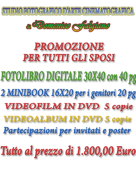 promozione fotogrfie e video